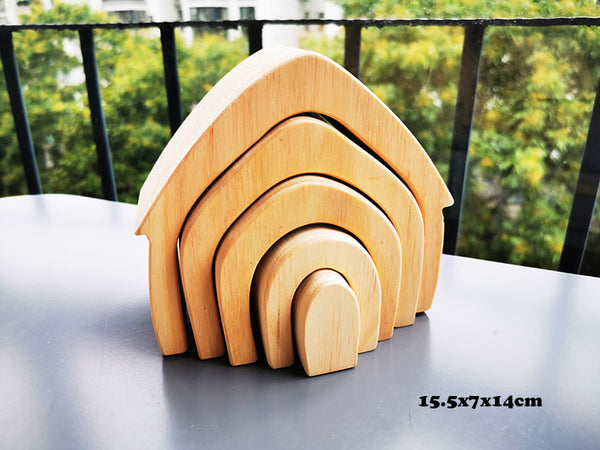 WoodenHouse | Elementares Holzspielzeug