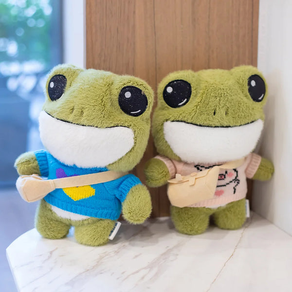 Adorable | Liebenswerter ausgestopfter Frosch