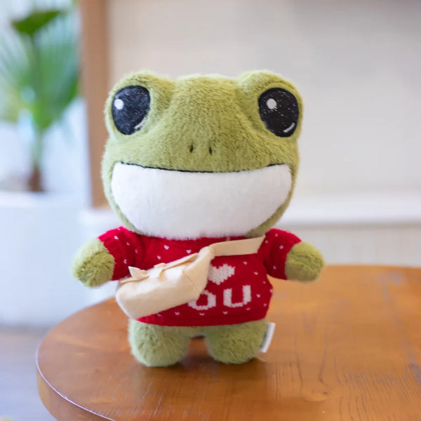 Amiable | Liebenswerter ausgestopfter Frosch