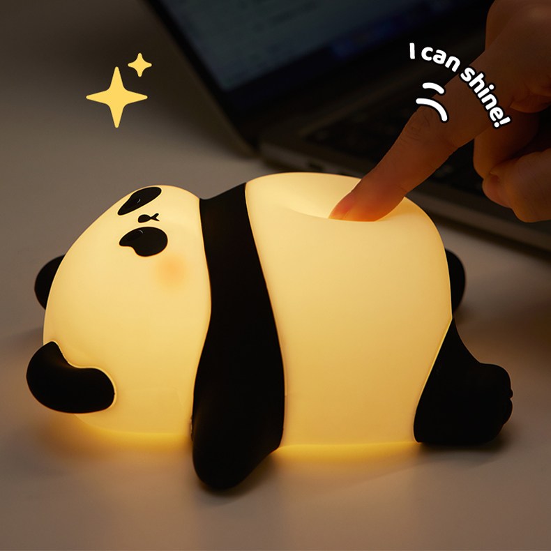 PandaGlow | Kinderzimmer Lampe Nachtlicht