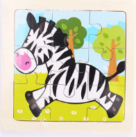 BrightBeginners | 9-teiliges Montessori-Puzzle