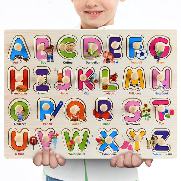 WhizAlphabet | Montessori-Holzpuzzle