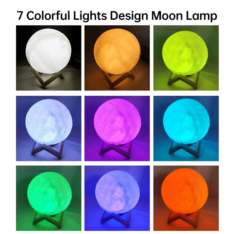 MoonlitMagic | Mondlampe LED-Licht