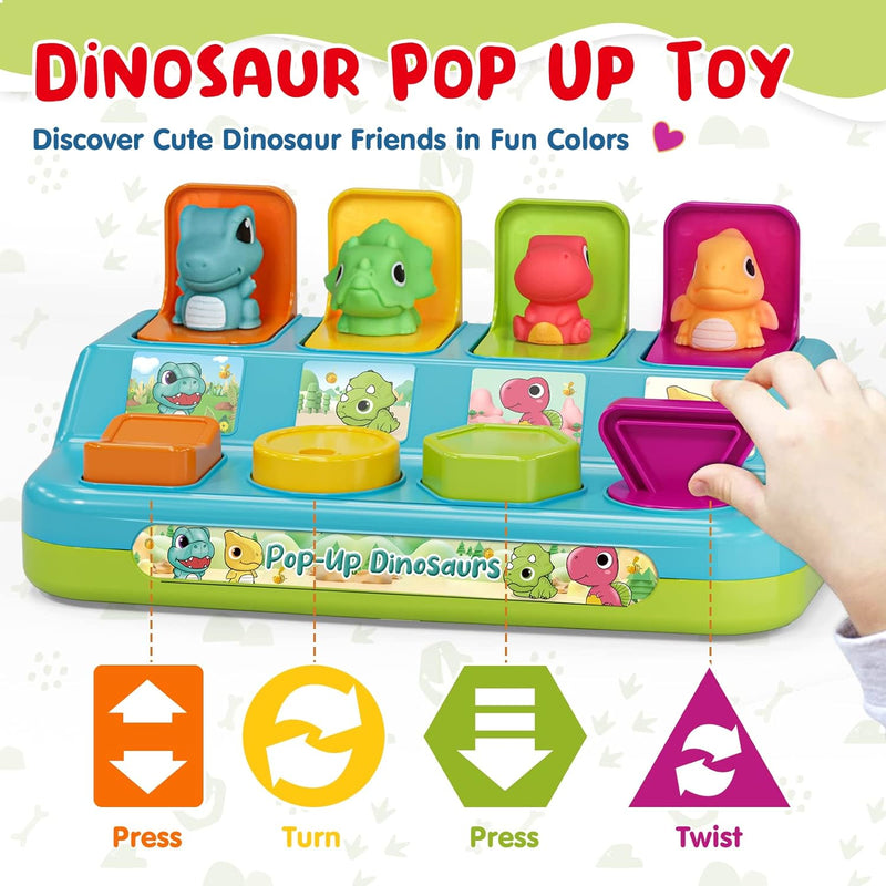 DinoPop | Pop-Up-Tierspielzeug