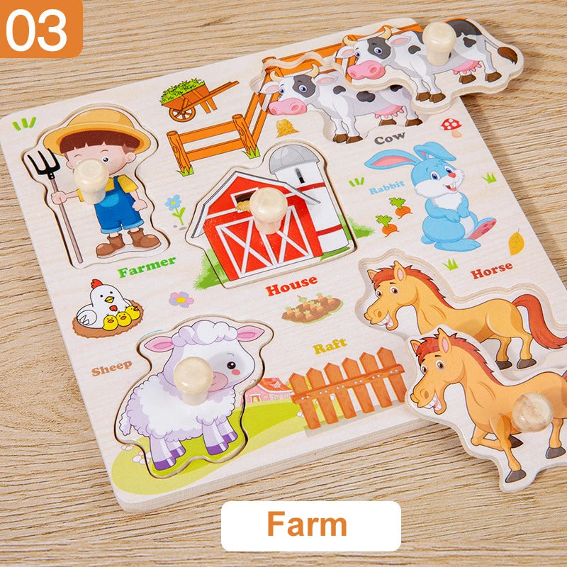 Farm | Baby Lernpuzzles