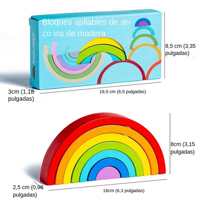 RainbowBridge | Stapelbarer Baustein