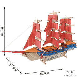 VictoryVessel | Segelschiff Holzpuzzle