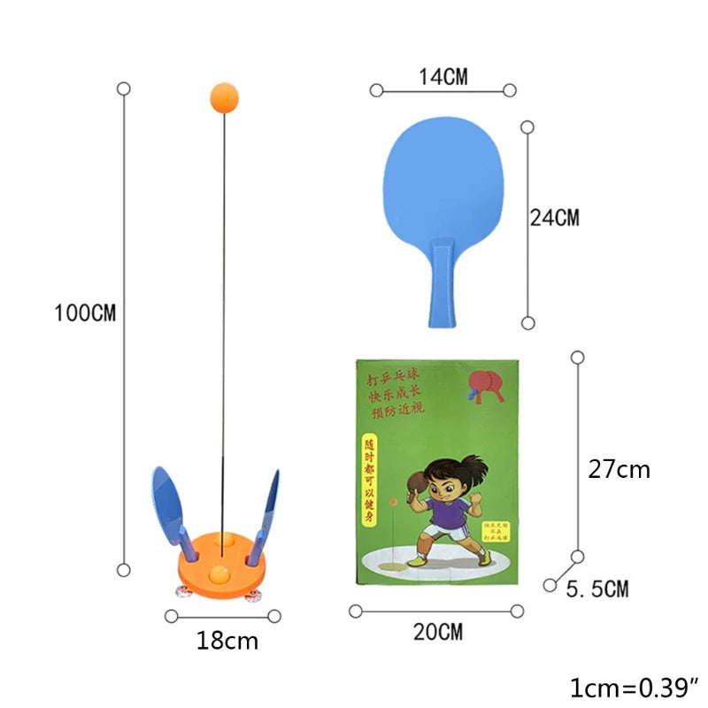 TabletopToss | Tragbarer Tischtennistrainer