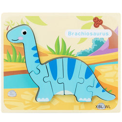 BrachioPlay | Dinosaurier Holzpuzzle