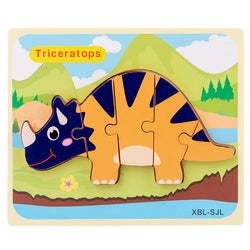 TriceratopsTales | Dinosaurier Holzpuzzle