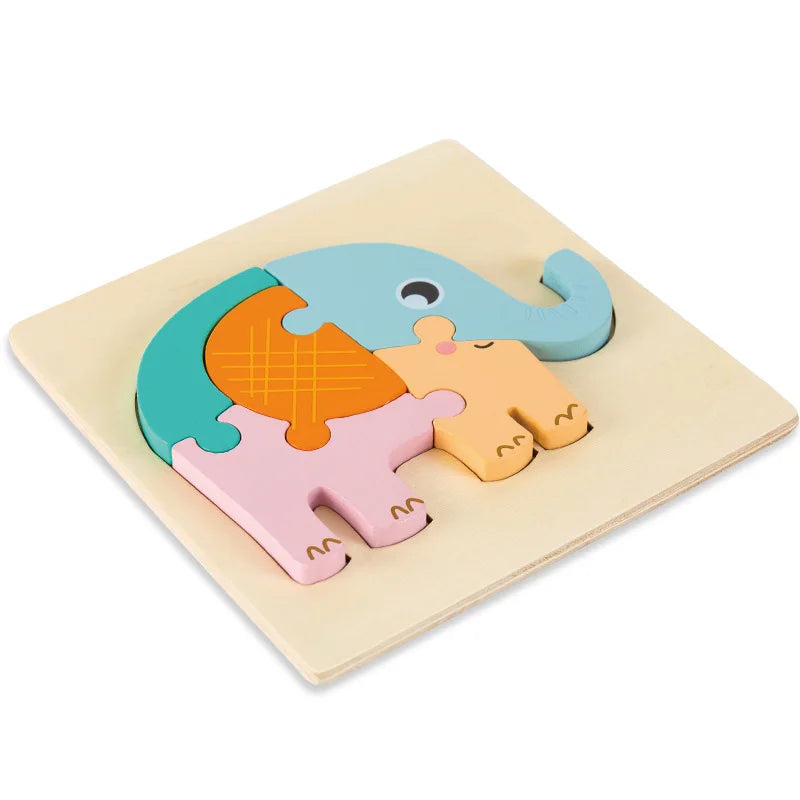 Wildtier-Wunder Puzzle-Set für Kinder | 3er-Bundle