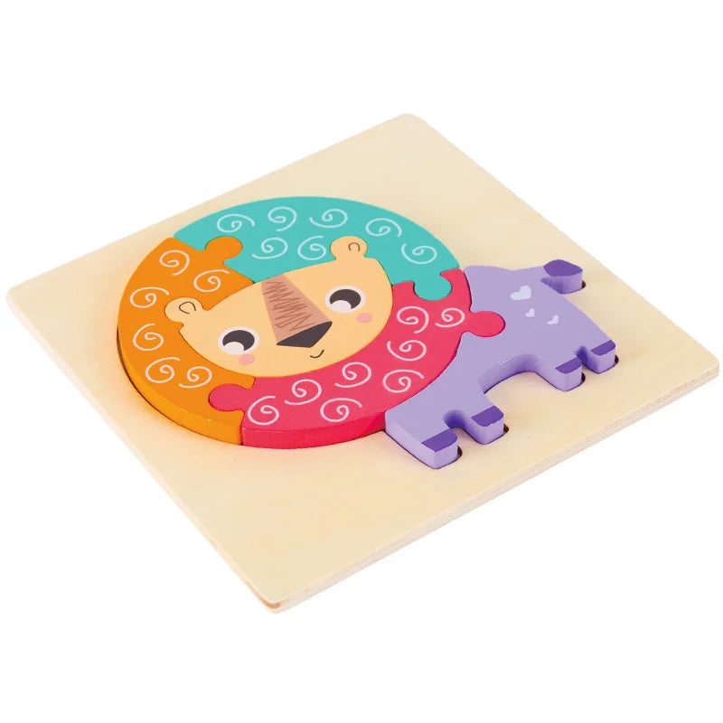 Wildtier-Wunder Puzzle-Set für Kinder | 3er-Bundle