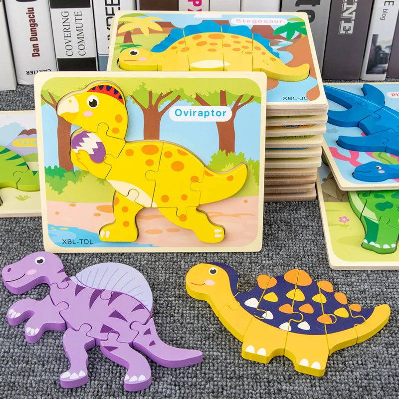 TyrannoFun | Dinosaurier Holzpuzzle