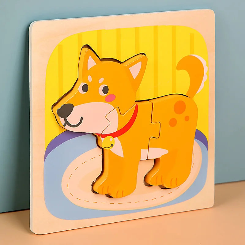 BarkBuddy | Holzpuzzle für Kinder