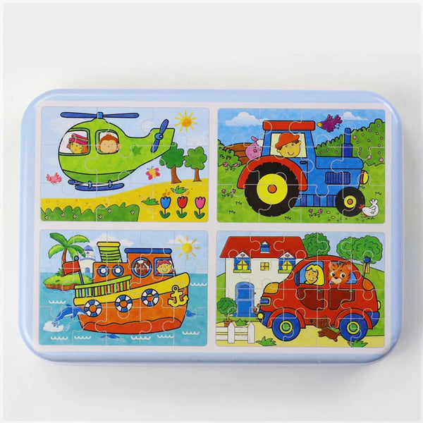 Vehicles | Kindergartenkinder Holzpuzzle