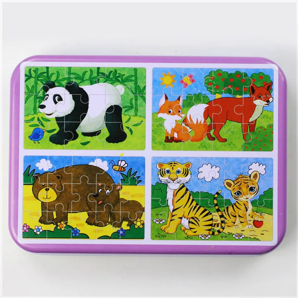 Animlas  | Kindergartenkinder Holzpuzzle