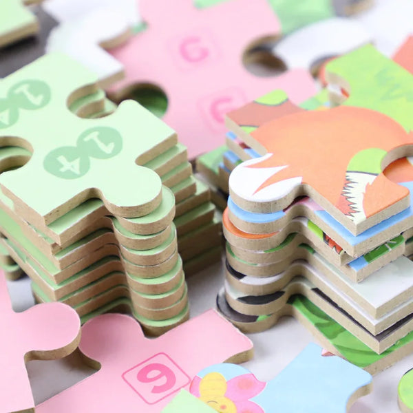 Animlas  | Kindergartenkinder Holzpuzzle