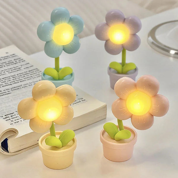 BlossomGlow | Mini Led Flower Lampe