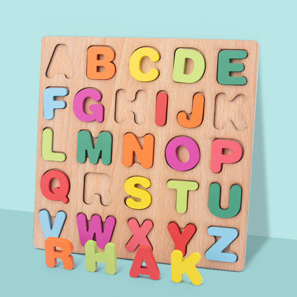 ABCAdventure | Hölzerne Alphabet-Puzzles