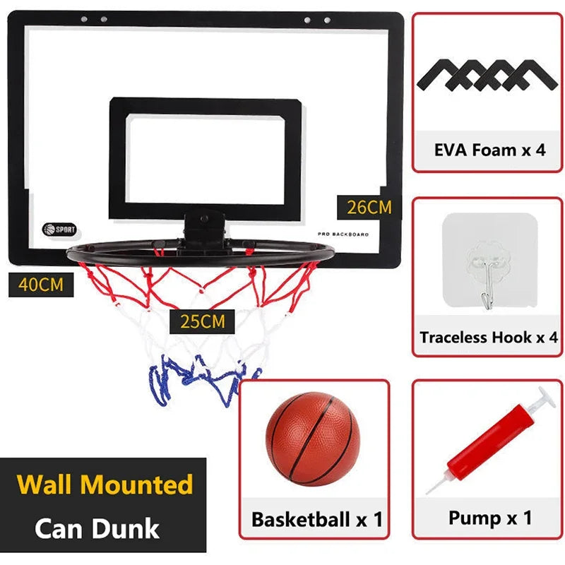 DunkDynamo | 2 Bündel Zusammenklappbares Basketball Gestell