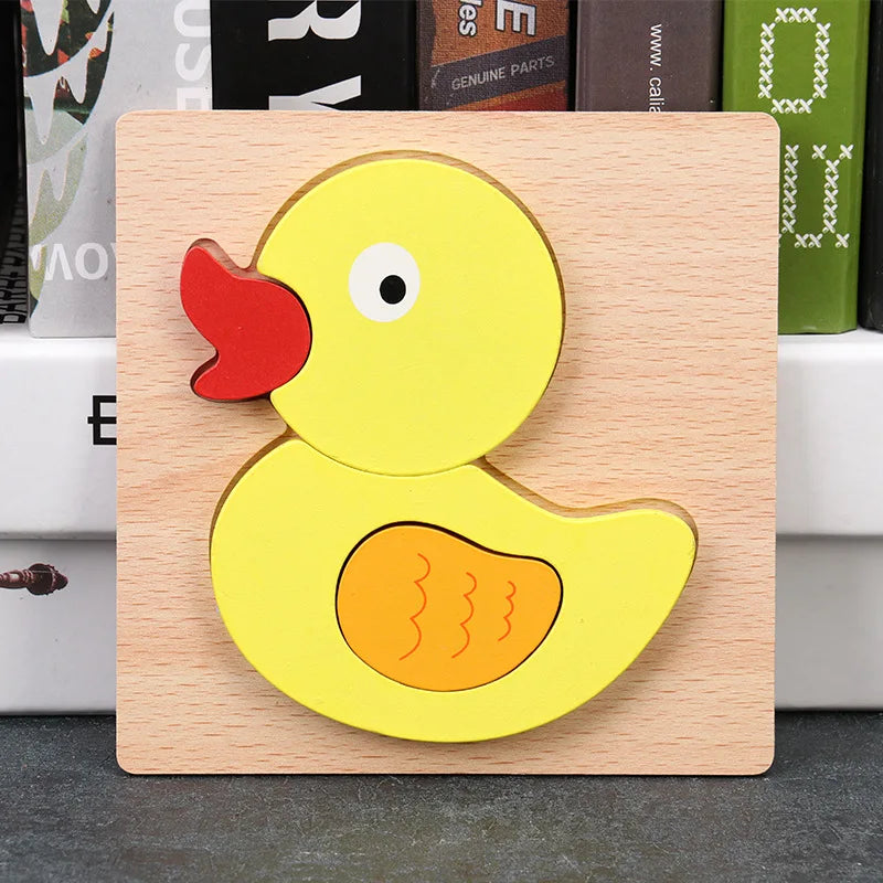 WoodlandWonder | 3 Bündel Hölzerne Puzzles für Kinder