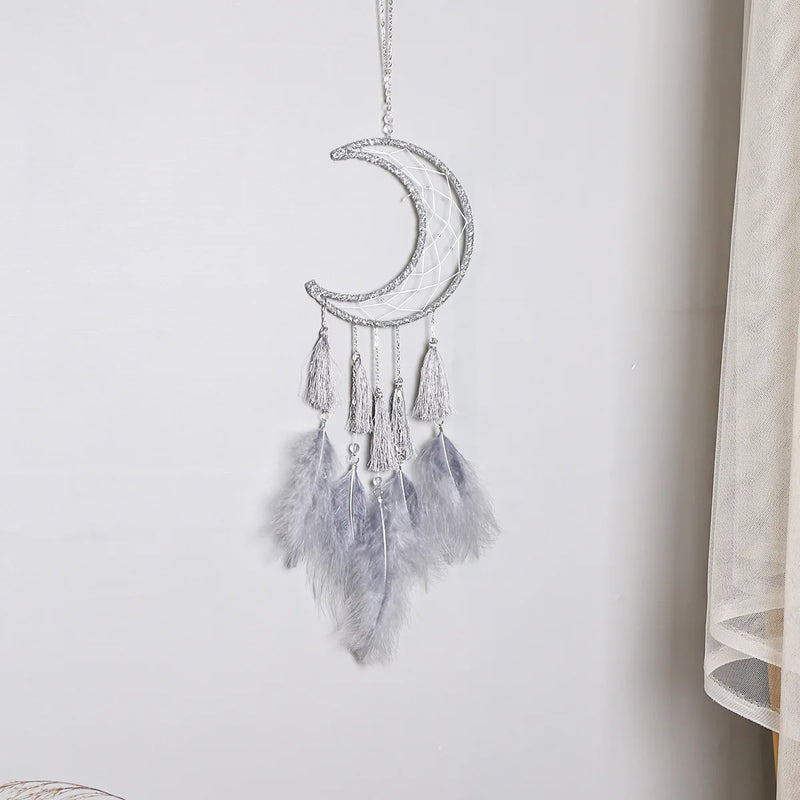 Boho Mond Stern Wandbehang | 3er-Bündel