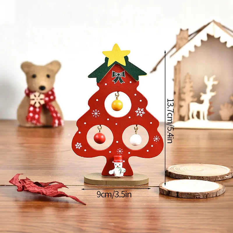 Weihnachts-Schneeland Baum Ornament Spielzeug für Kinder | Set von 3