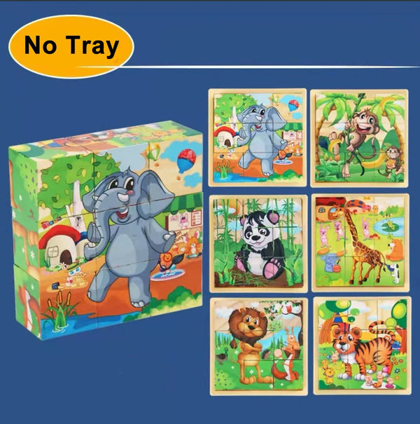 Gehirnförderndes Puzzle-Set für Kinder | Bundle von 3