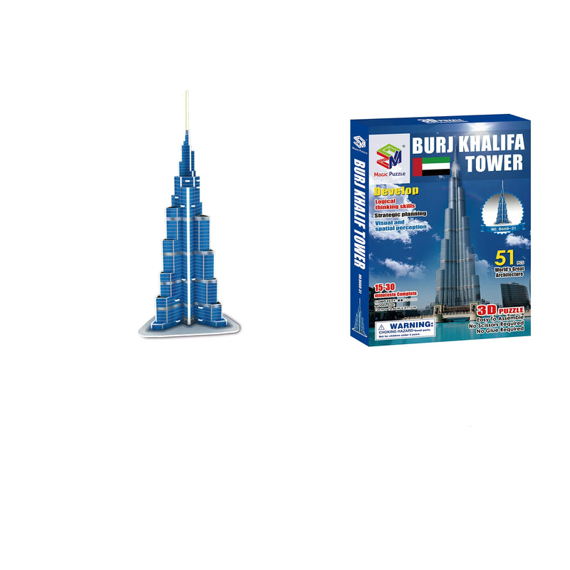 Wunder Architektur-Puzzle für Kinder | 3er-Bundle