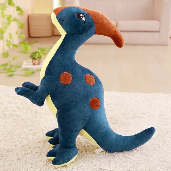 Stofftier Dinosaurier Plüsch Tier-Spielzeug für Kinder | Set aus 2