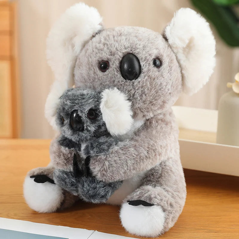 Koala mit Kind | Mutter-und-Kind-Plüschtierspielzeug für Kinder