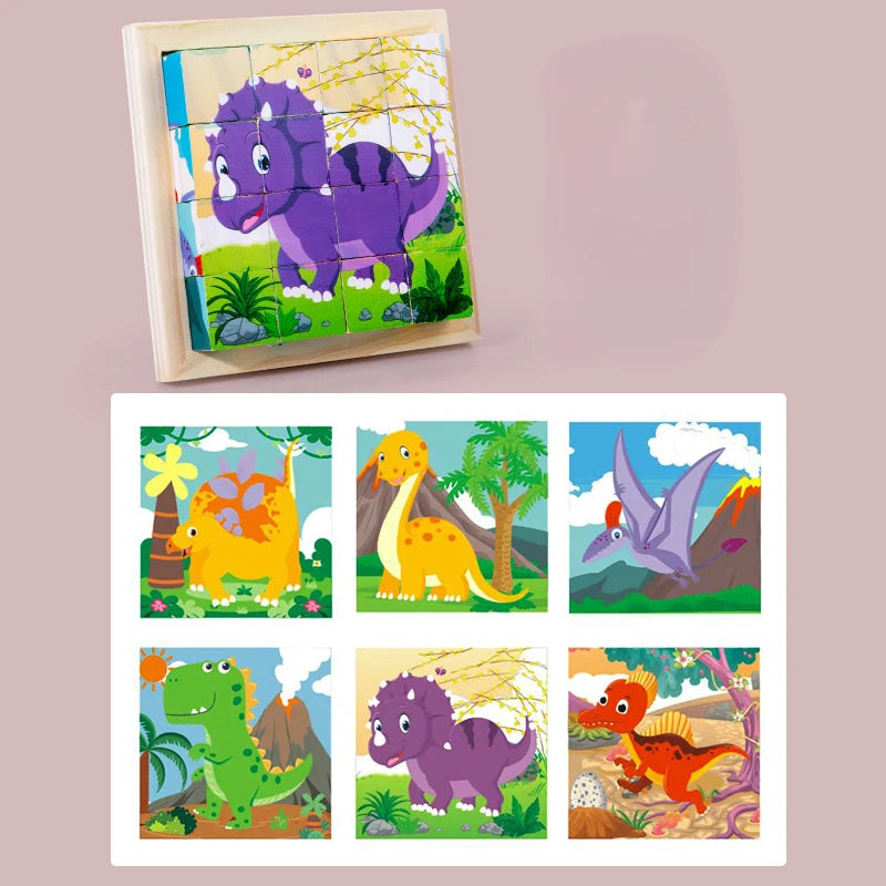 Entwicklungsförderndes Puzzle-Set für Kinder | Bundle von 2