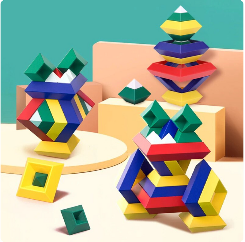 MightyBuilders | Pyramide Bausteine