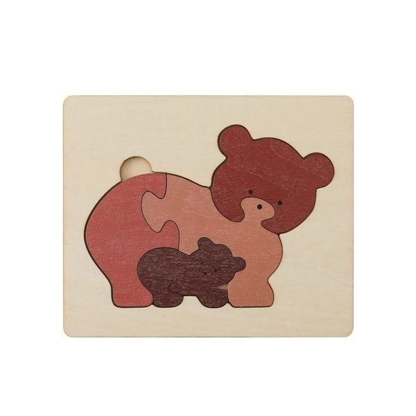 BearBliss | Hölzerne Tiere Puzzle