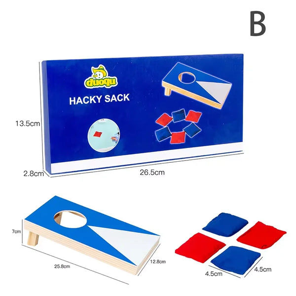 PatrioticToss | Hölzernes Cornhole Spiel Set