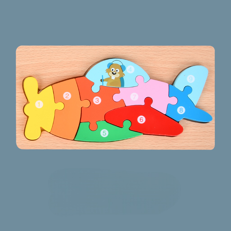 WoodlandExplorer | HölzernePuzzles für Kinder Spielzeug