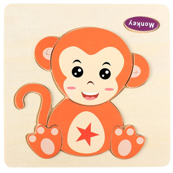 BabyMonkey | 3D Cartoon Rätsel