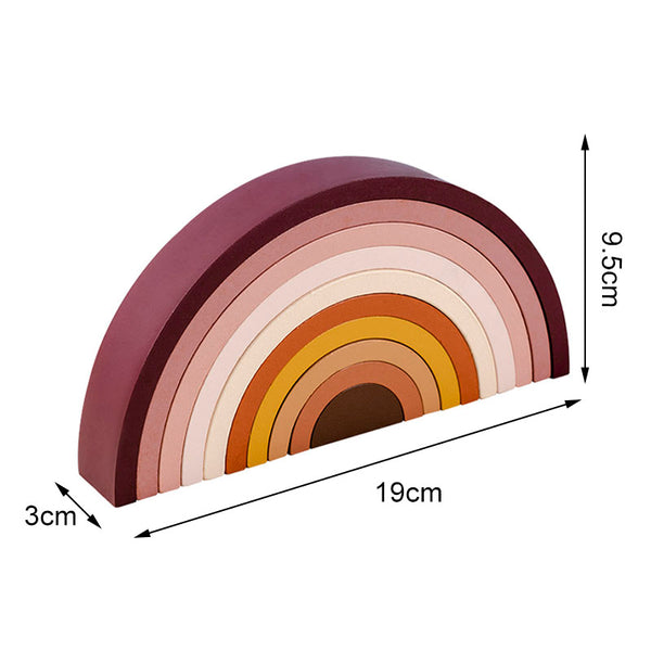 ToyTreasures | Kinder Holzspielzeug Regenbogen