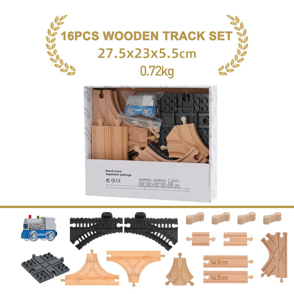 WoodenExpress | Holz-Schienenset