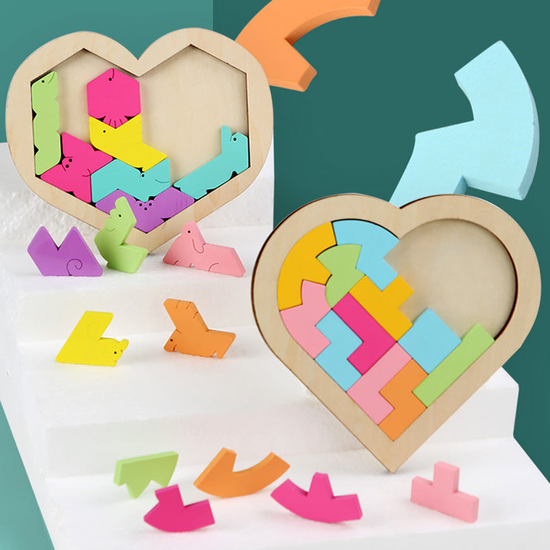 3DTangram | Herz der Harmonie Puzzle