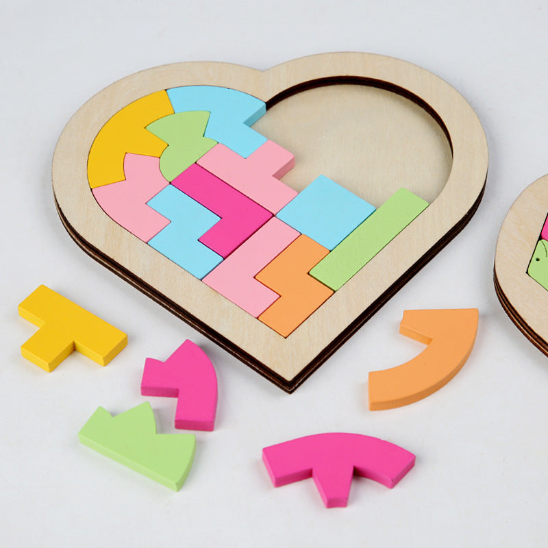 3DTangram | Herz der Harmonie Puzzle