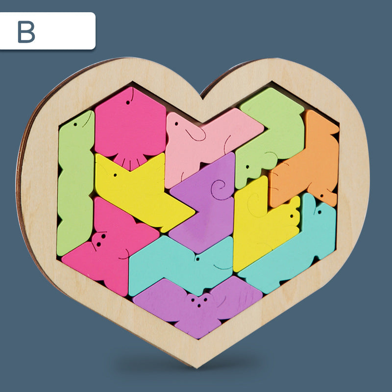 3DWooden | Herz der Harmonie Puzzle