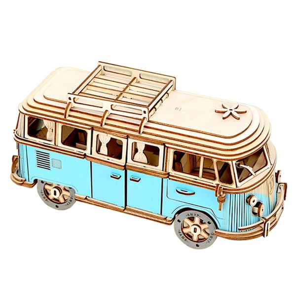 CamperCraze | Holz 3D-Puzzle DIY Baukasten