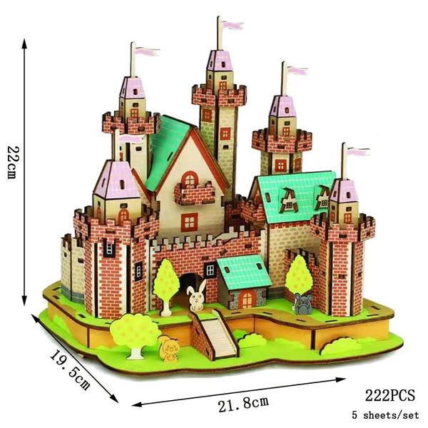 ParadiseMaker | Holz 3D-Puzzle DIY Baukasten