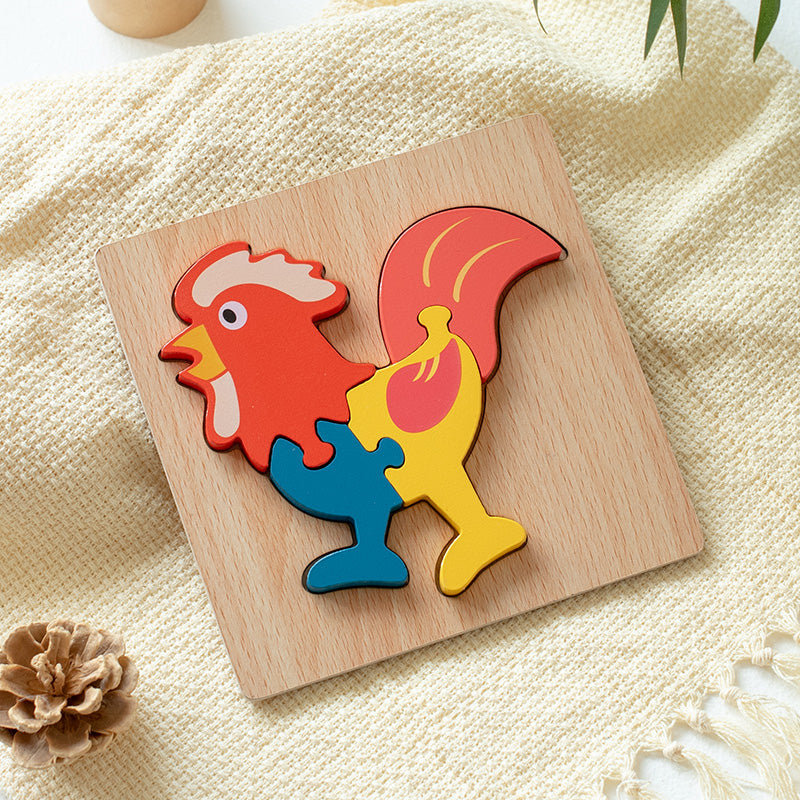 ChickieStacks | 3D-Holzpuzzle Huhn