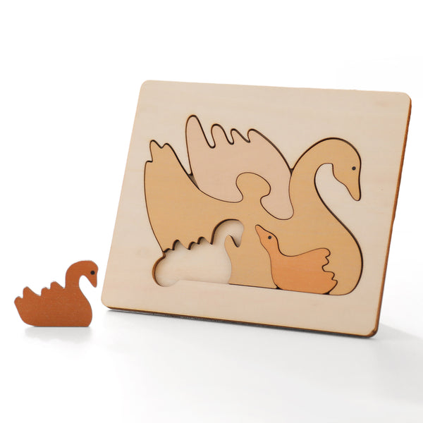 SwanSerenity | Tiere Holzpuzzle