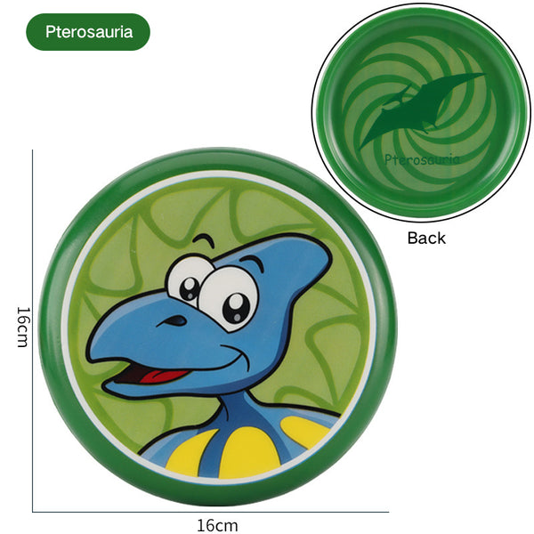 SquishySaucer | Weiche Dinosaurier-Flugscheibe