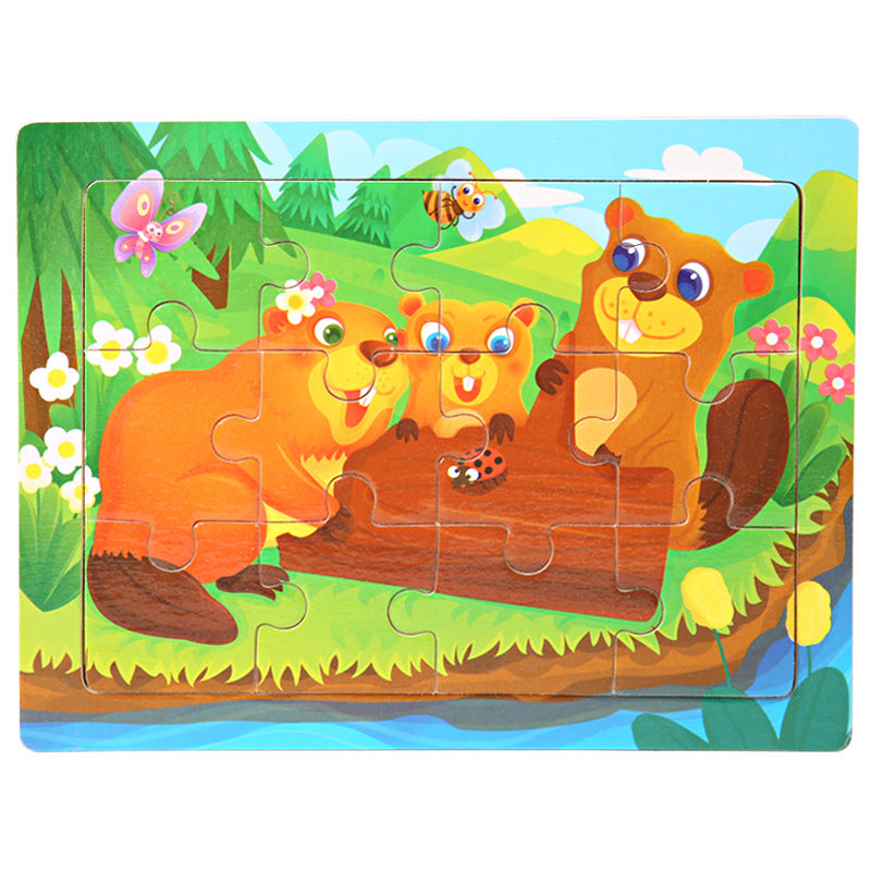 WoodlandWonders | Stichsäge puzzle