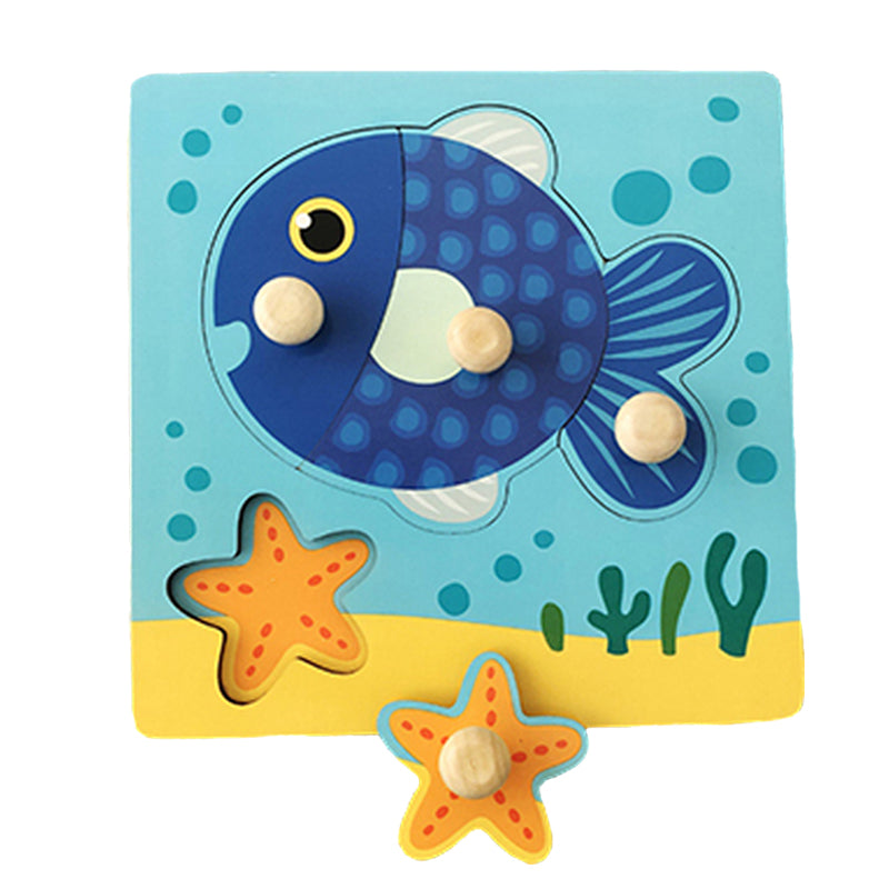 SeaSafari | Hölzerne Baby-Puzzles