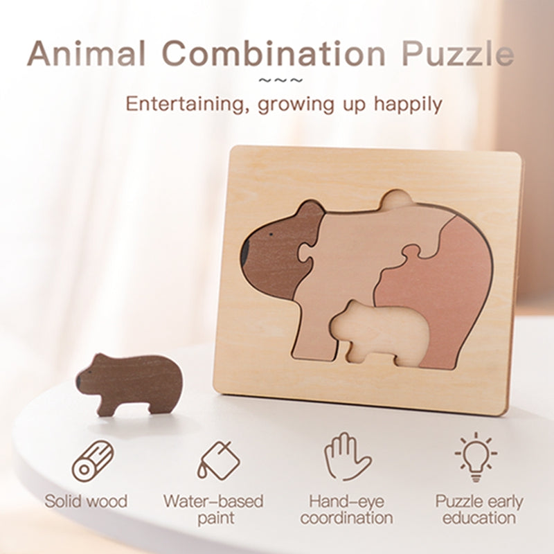 PolarCub | Tiere Holzpuzzle